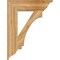 Ekena Millwork Imperial Traditional Rough Sawn Bracket, Western Red Cedar, 6"W x 26"D x 34"H BKT06X26X34IMP01RWR - alternate 4